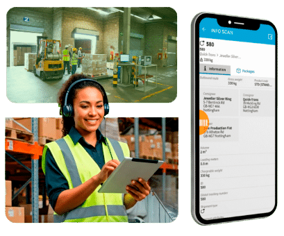 Cross docking - Cadis Mobile View